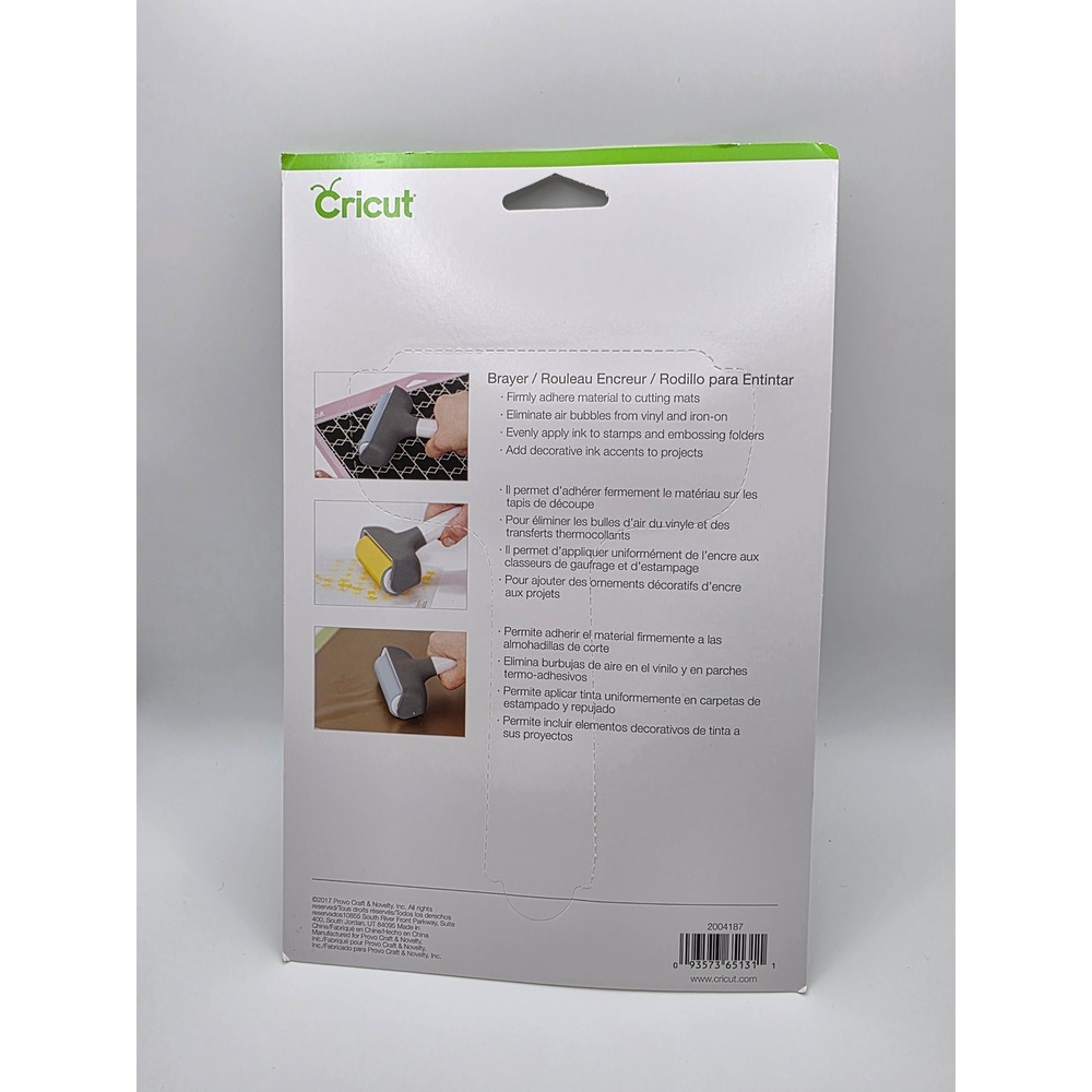 Cricut Brayer Roller Tool for Vinyl Iron-On and Cutting Mats NEW - Picture 2 of 2